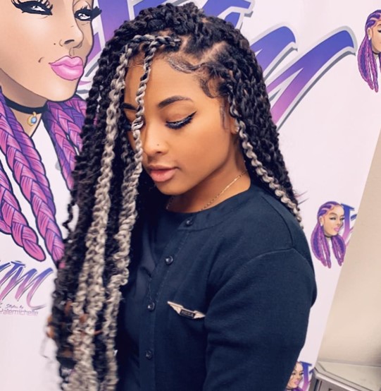 How To Do Passion Twists With Colored Hair